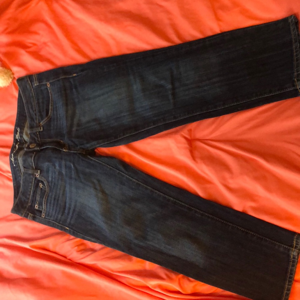American Eagle crop jeans